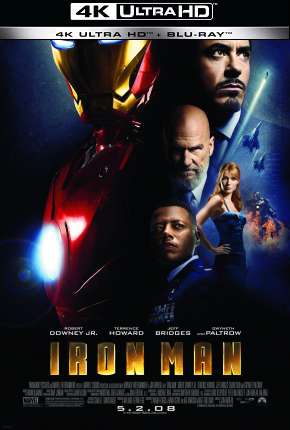 Homem de Ferro - Trilogia - 4K 2008 Torrent