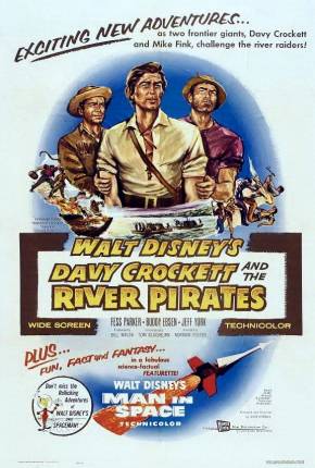 Davy Crockett e os Piratas do Rio / Davy Crockett and the River Pirates 1956 Mega / 4Shared / PixelDrain