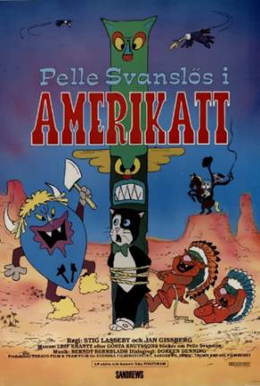 Americat / Pelle Svanslos i Amerikatt 1985 Terabox / TELEBOX